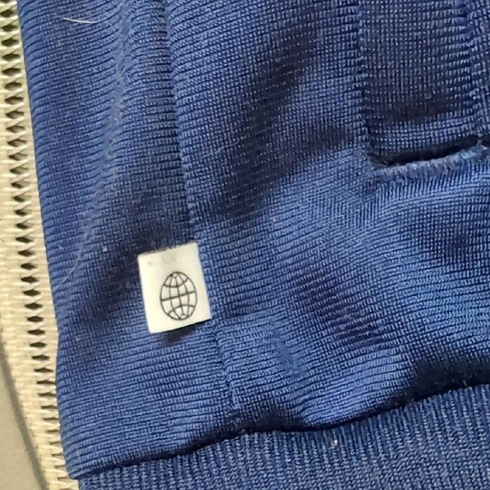 adidas Navy and White Kids Track Jacket - Picture 5 of 6